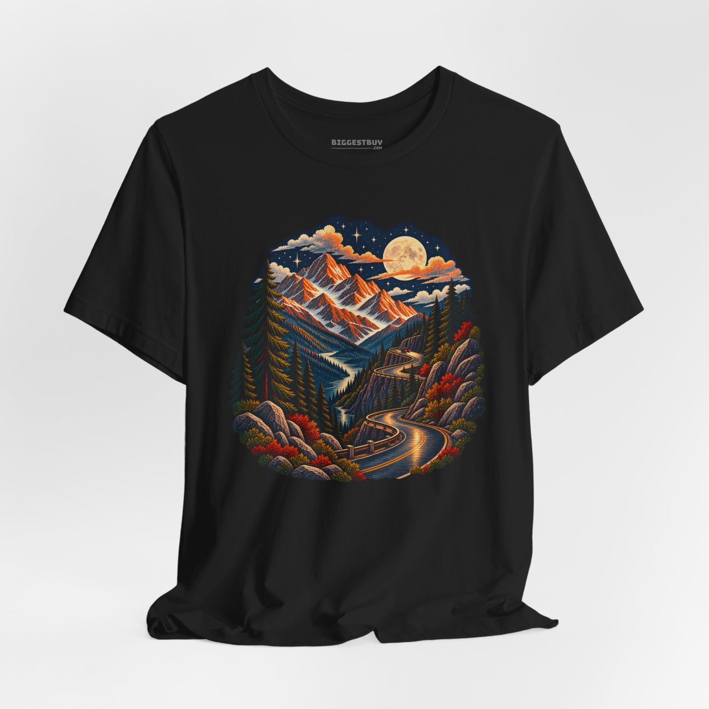 Moonlit Mountain - Classic Jersey Tee