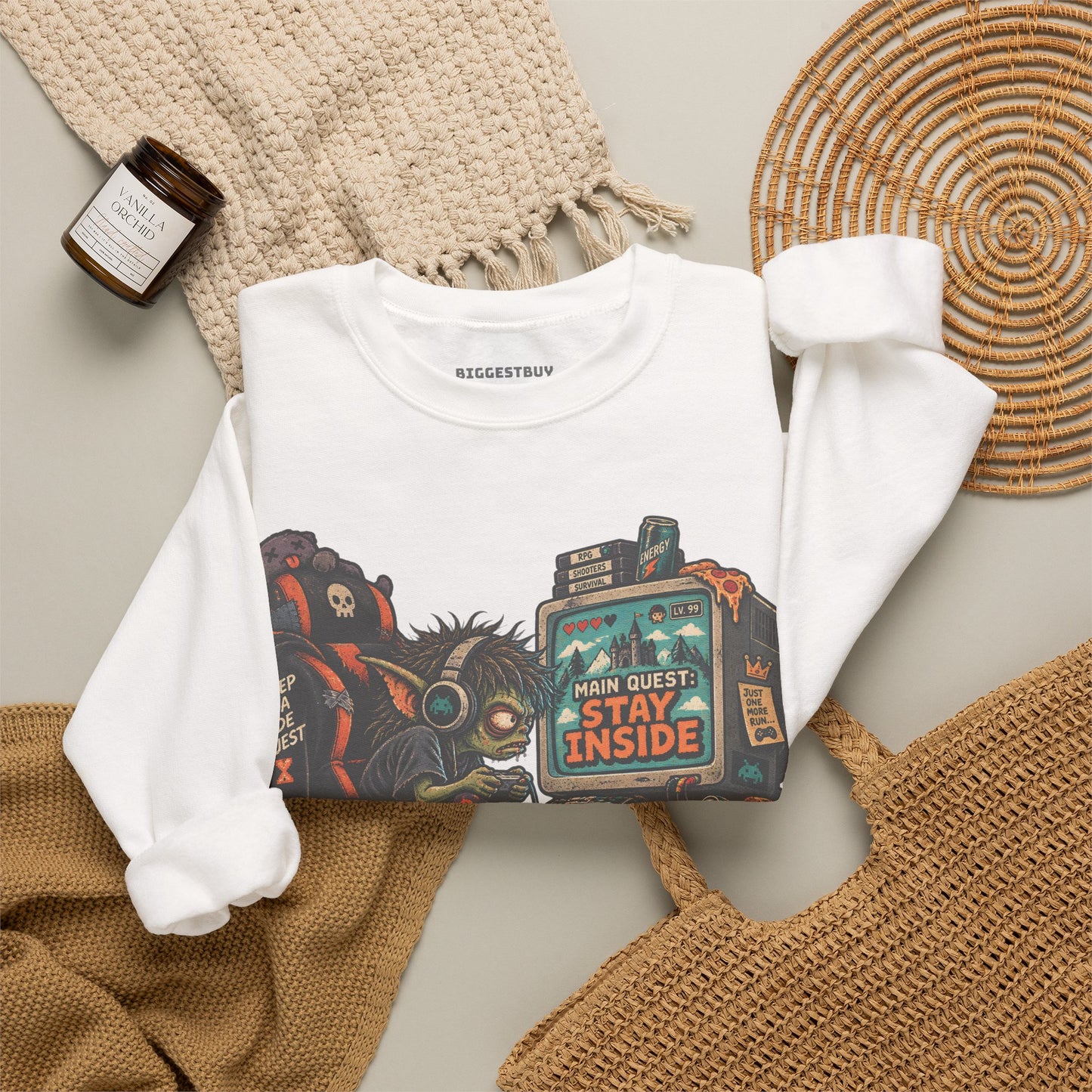 Indoor Quest - Crewneck Sweatshirt