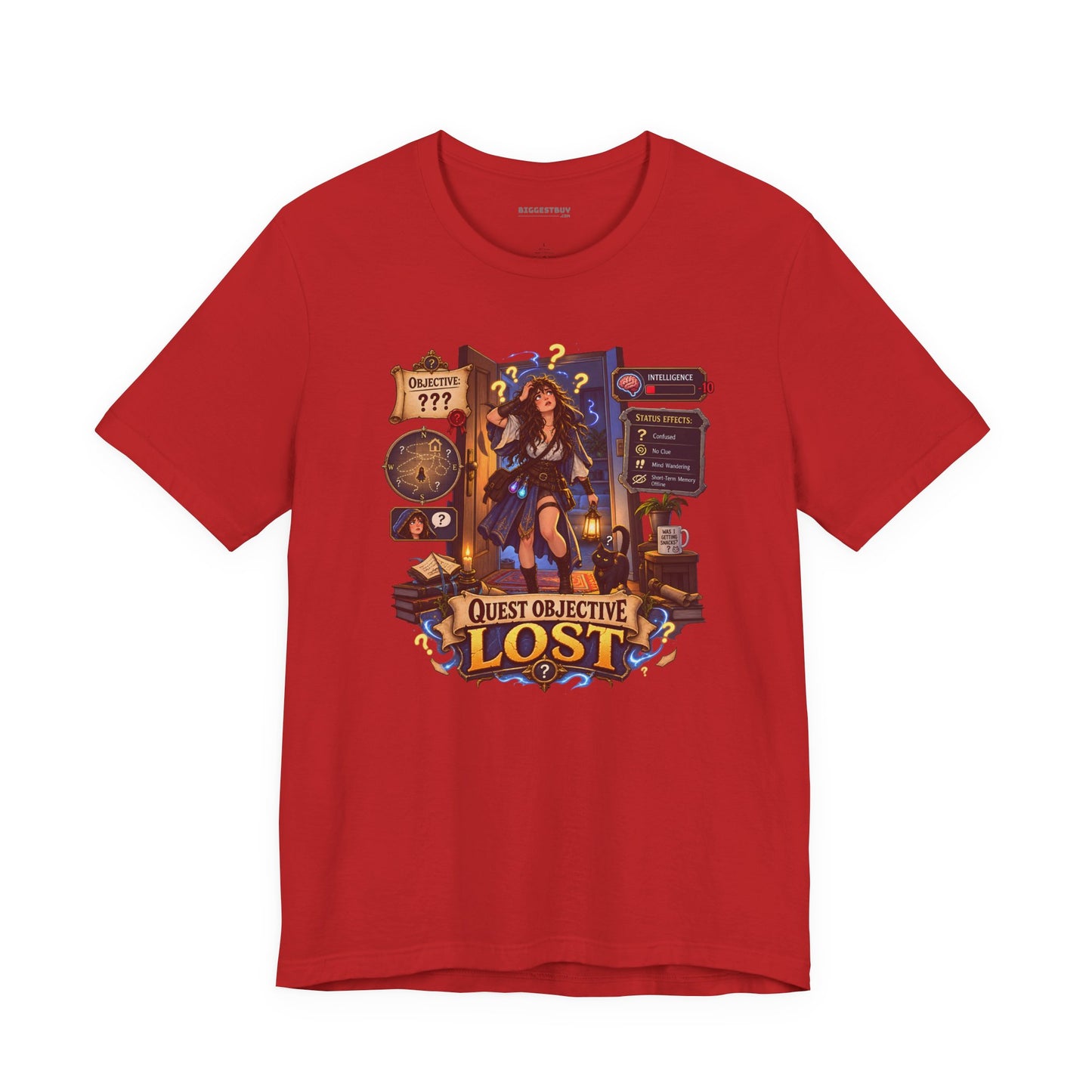 Quest Lost - Classic Jersey Tee