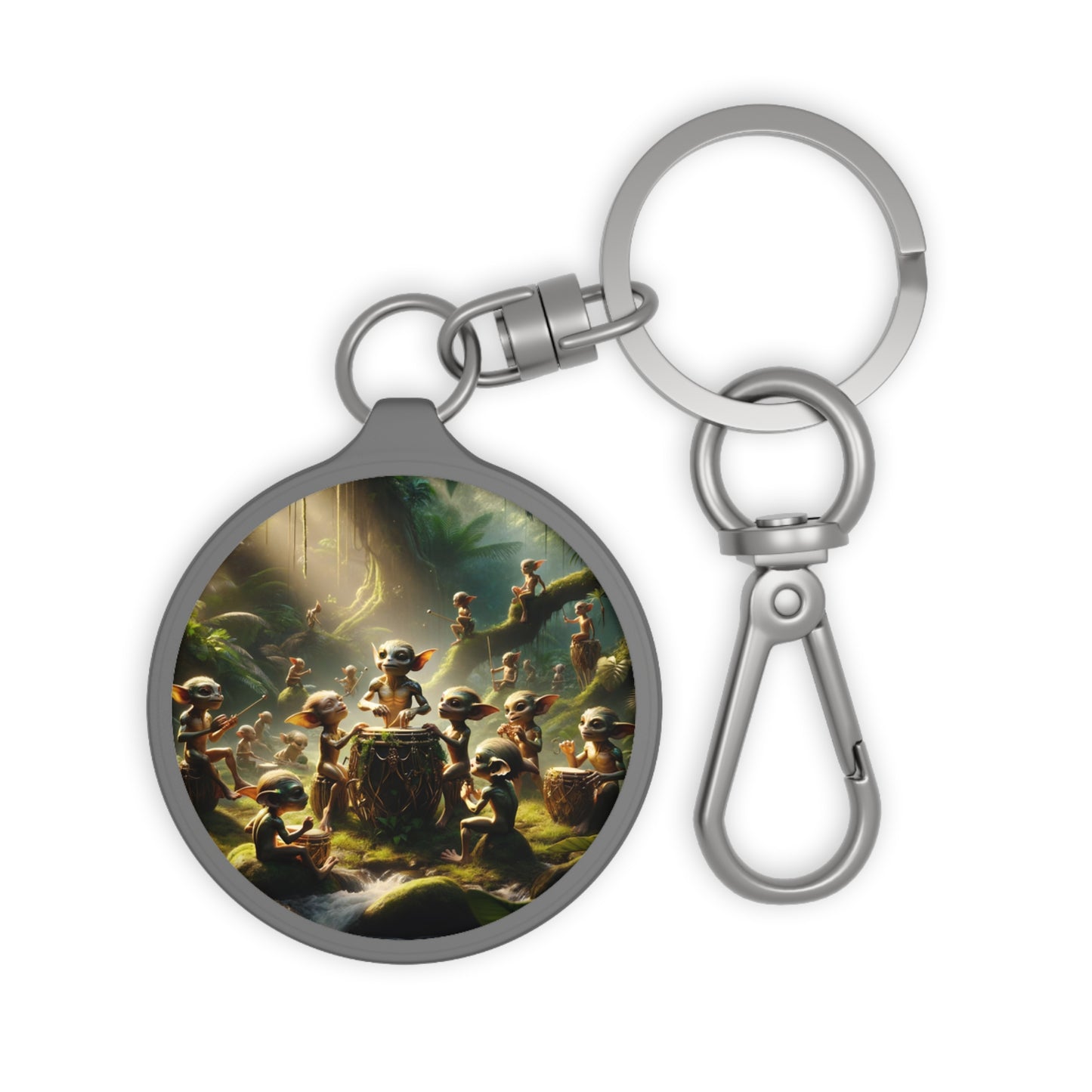 Round Keychain