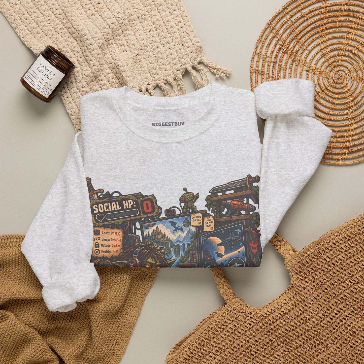 Social Zero - Crewneck Sweatshirt