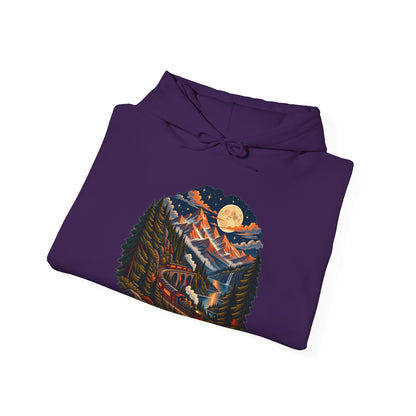 Midnight Rails - Pullover Hoodie