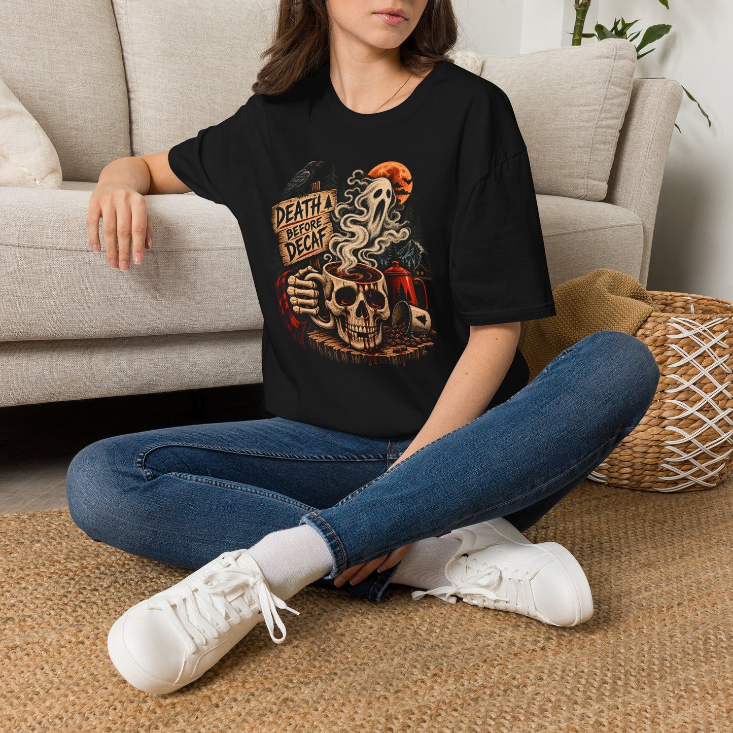 Death Decaf - Softstyle T-Shirt