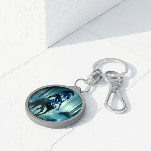 Round Keychain