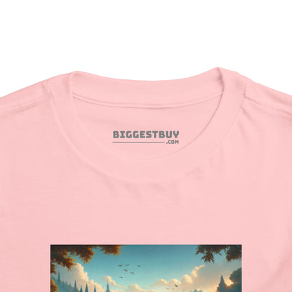 T-shirt | Peuter T-shirt | Korte mouw | Heldensage | Interraciale Vriendschap