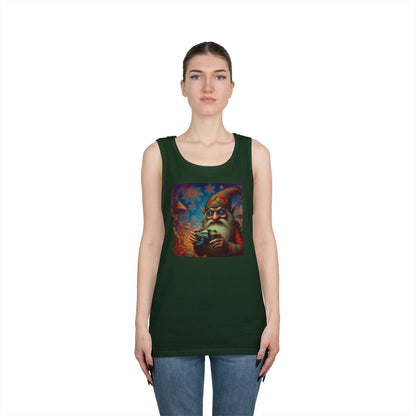 Tanktopp | Unisex | Kraftig bomull | Fantasy | Psykedelisk | Domovoi