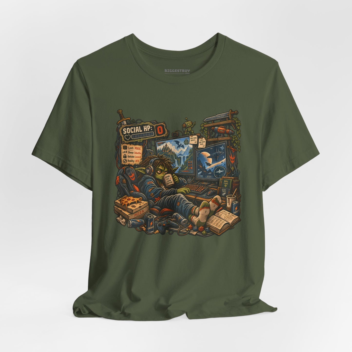 Social Zero - Classic Jersey Tee