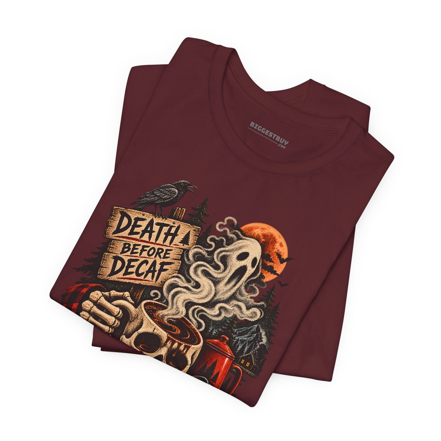 Death Decaf - Classic Jersey Tee