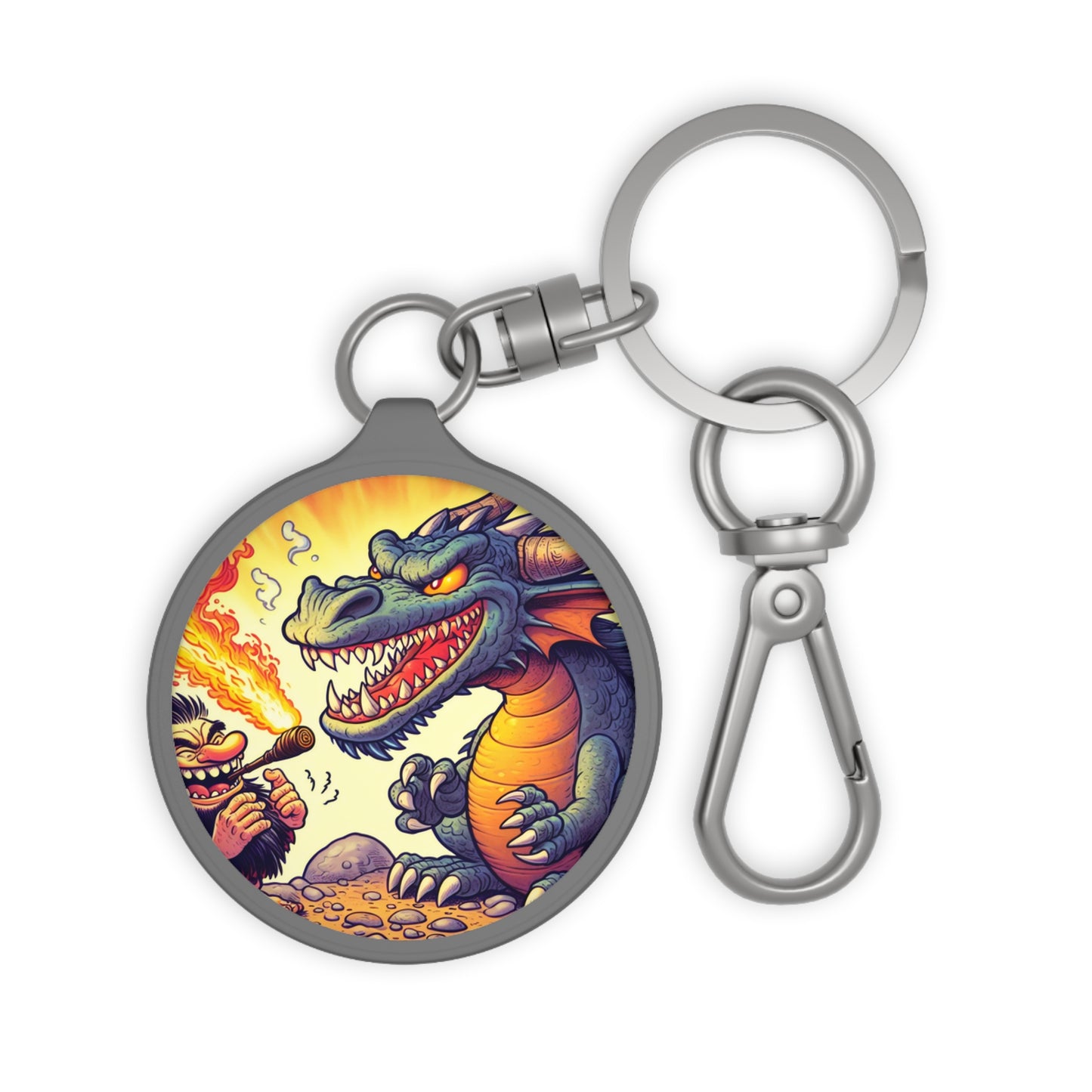 Round Keychain