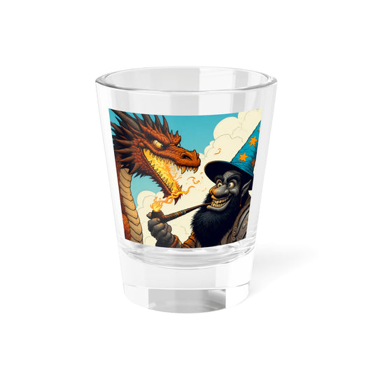 Shot Glass | High Fantasy | Dragon Duel | Goblin
