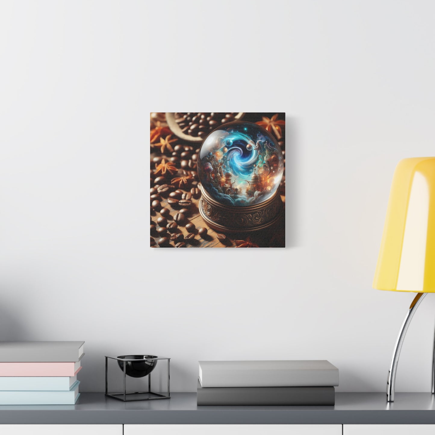 Canvas | Matte | Cosmic Fantasy | Mystical Globe