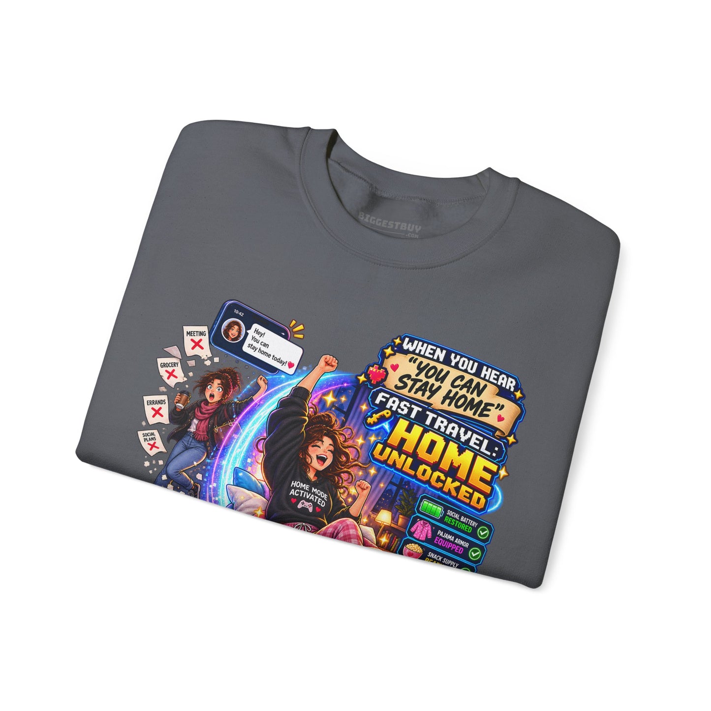 Quarantine Vibe - Crewneck Sweatshirt