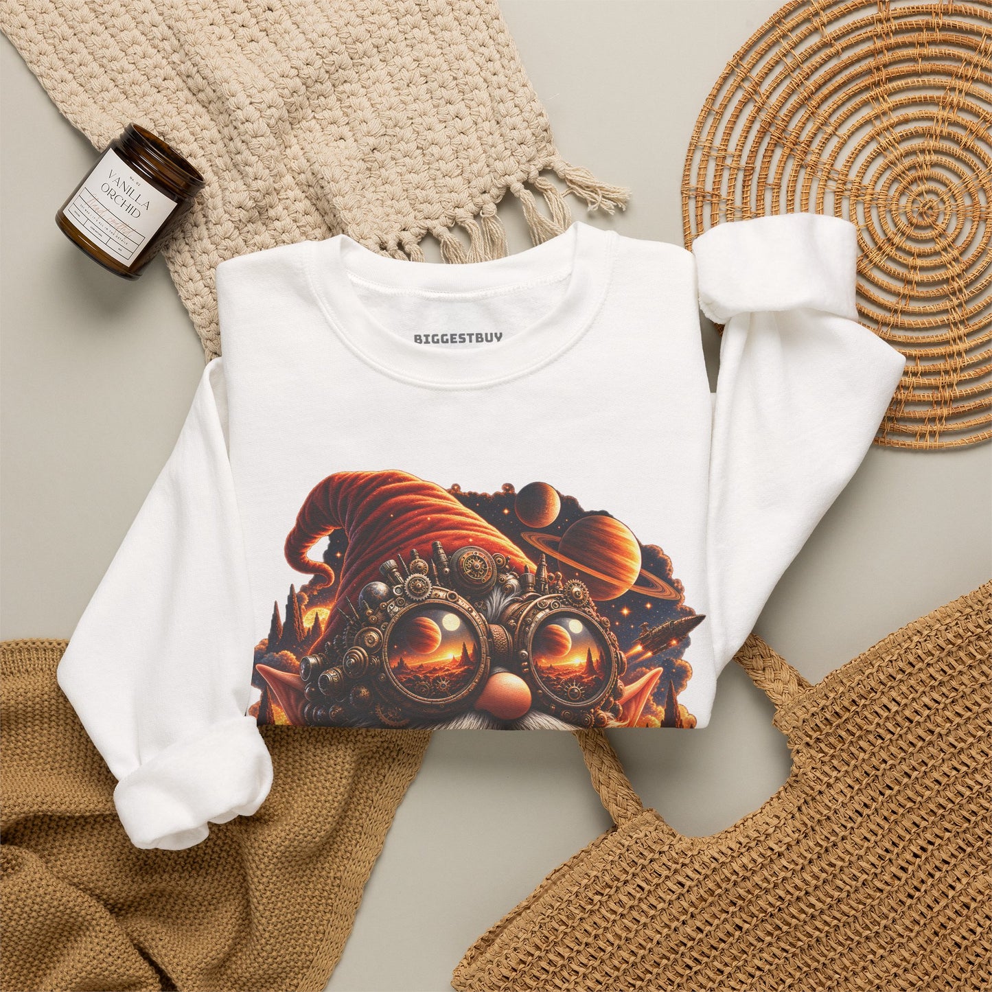 Clockwork Explorer - Crewneck Sweatshirt