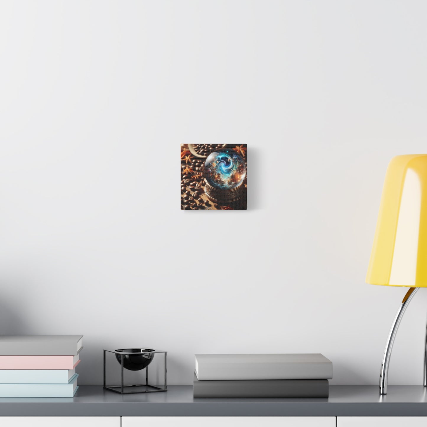 Canvas | Matte | Cosmic Fantasy | Mystical Globe