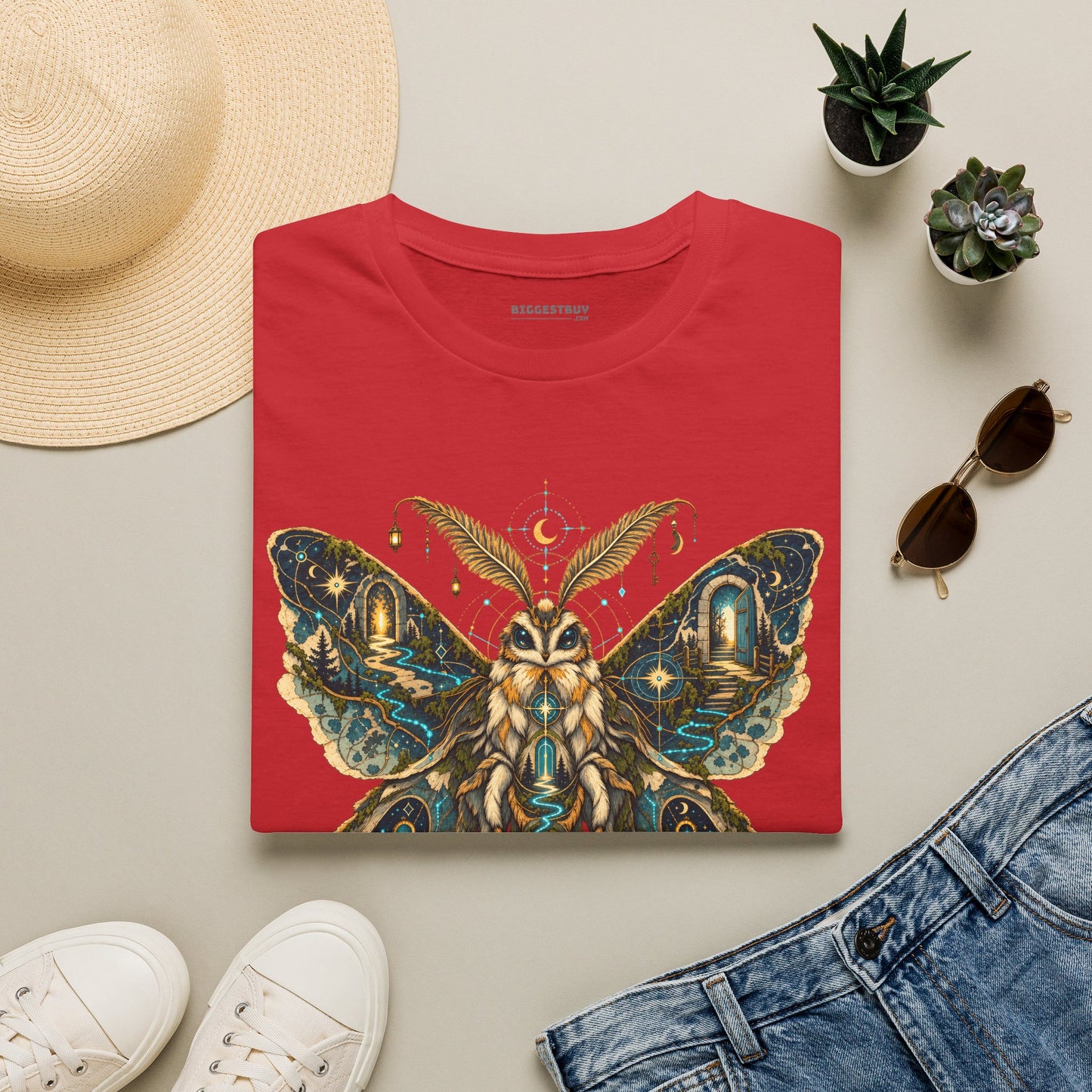 Moth Mystique - Softstyle T-Shirt