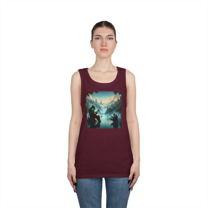เสื้อกล้าม | ยูนิเซ็กส์ | ผ้าฝ้ายเนื้อหนา | แฟนตาซีสันติภาพ | ออร์คและคนแคระ