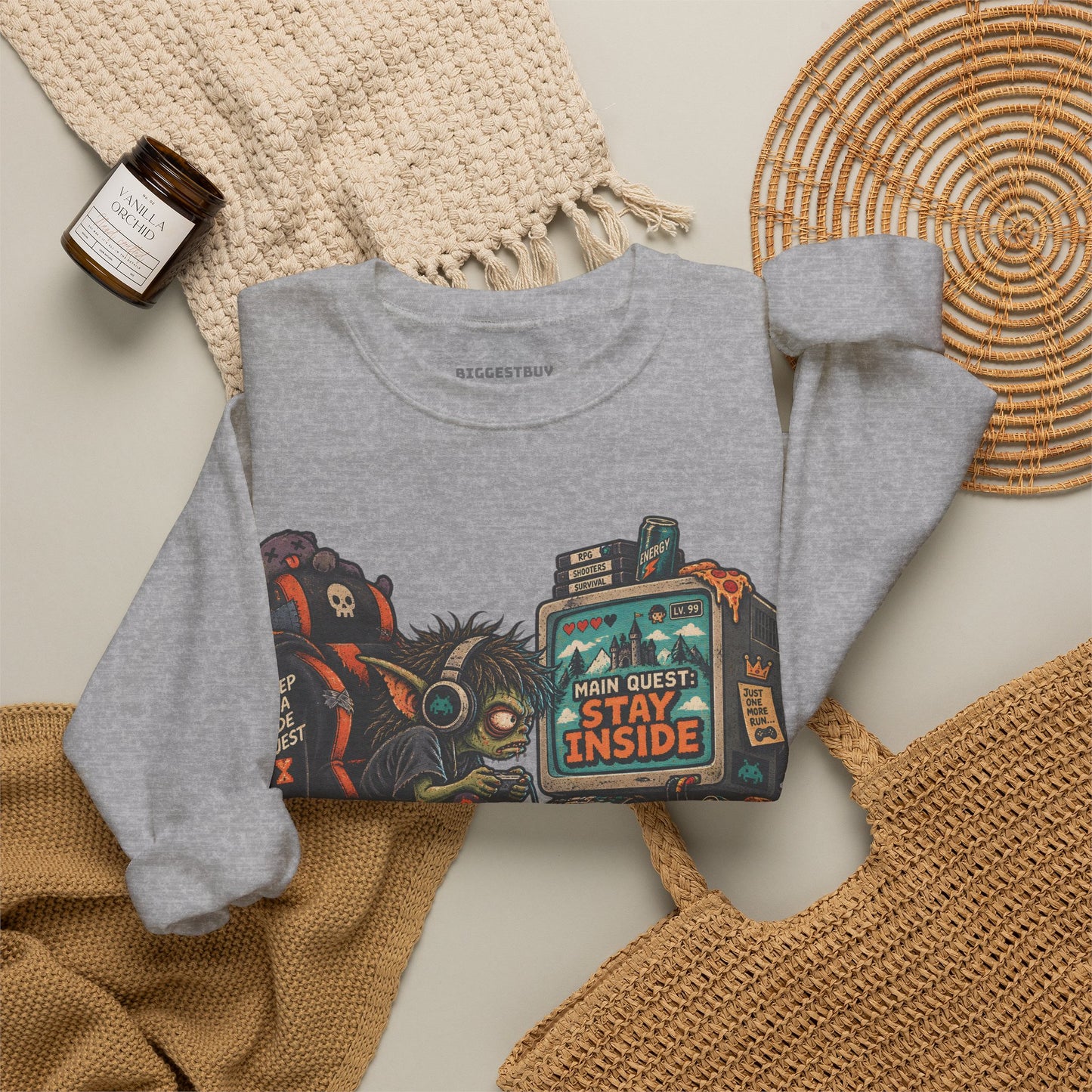 Indoor Quest - Crewneck Sweatshirt