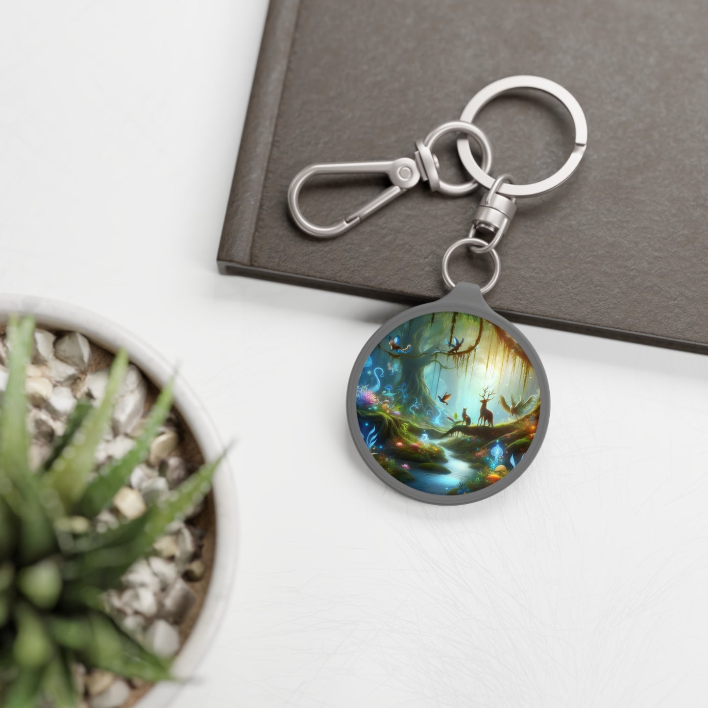 Round Keychain