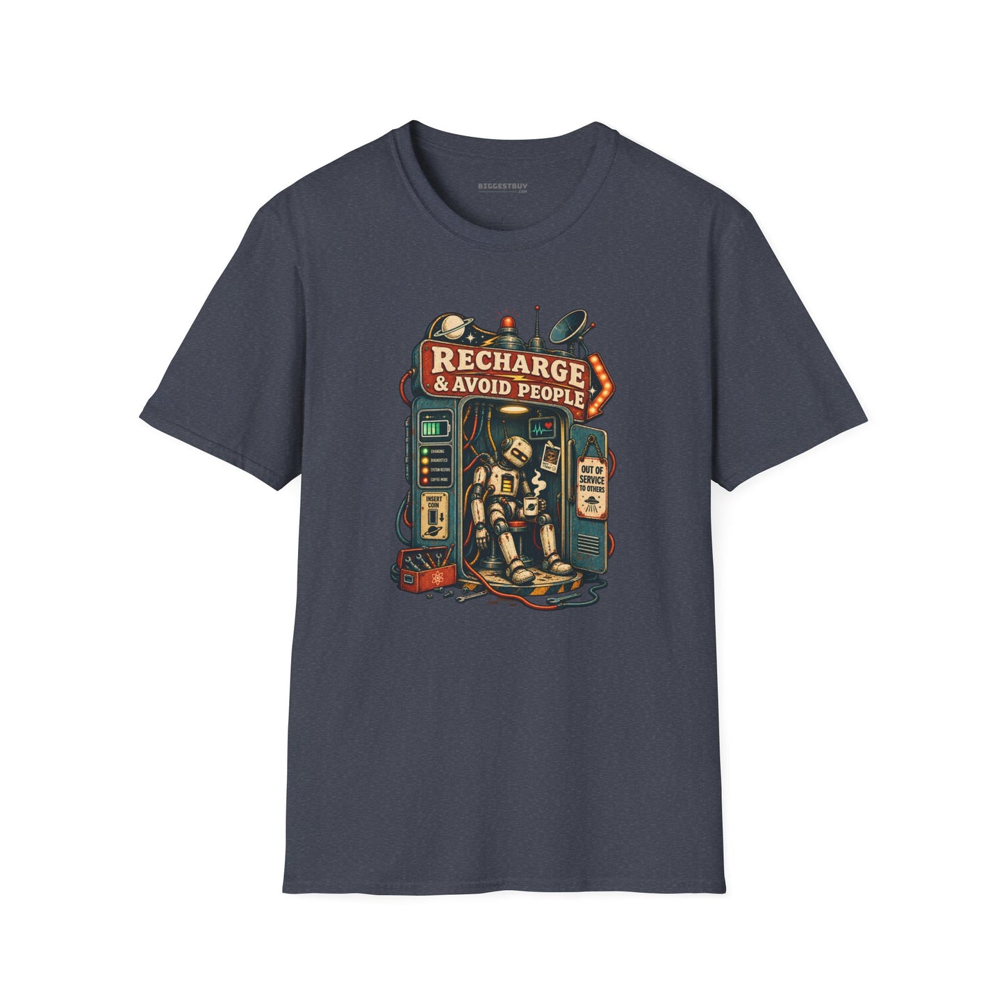 Social Recharge - Softstyle T-Shirt
