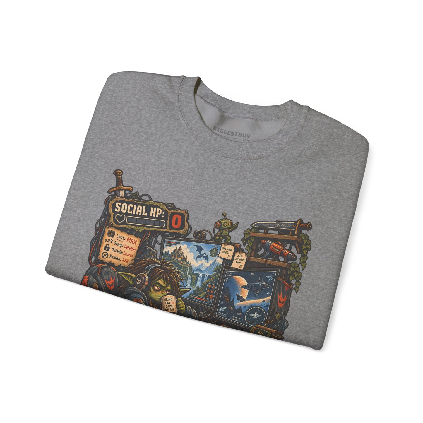 Social Zero - Crewneck Sweatshirt