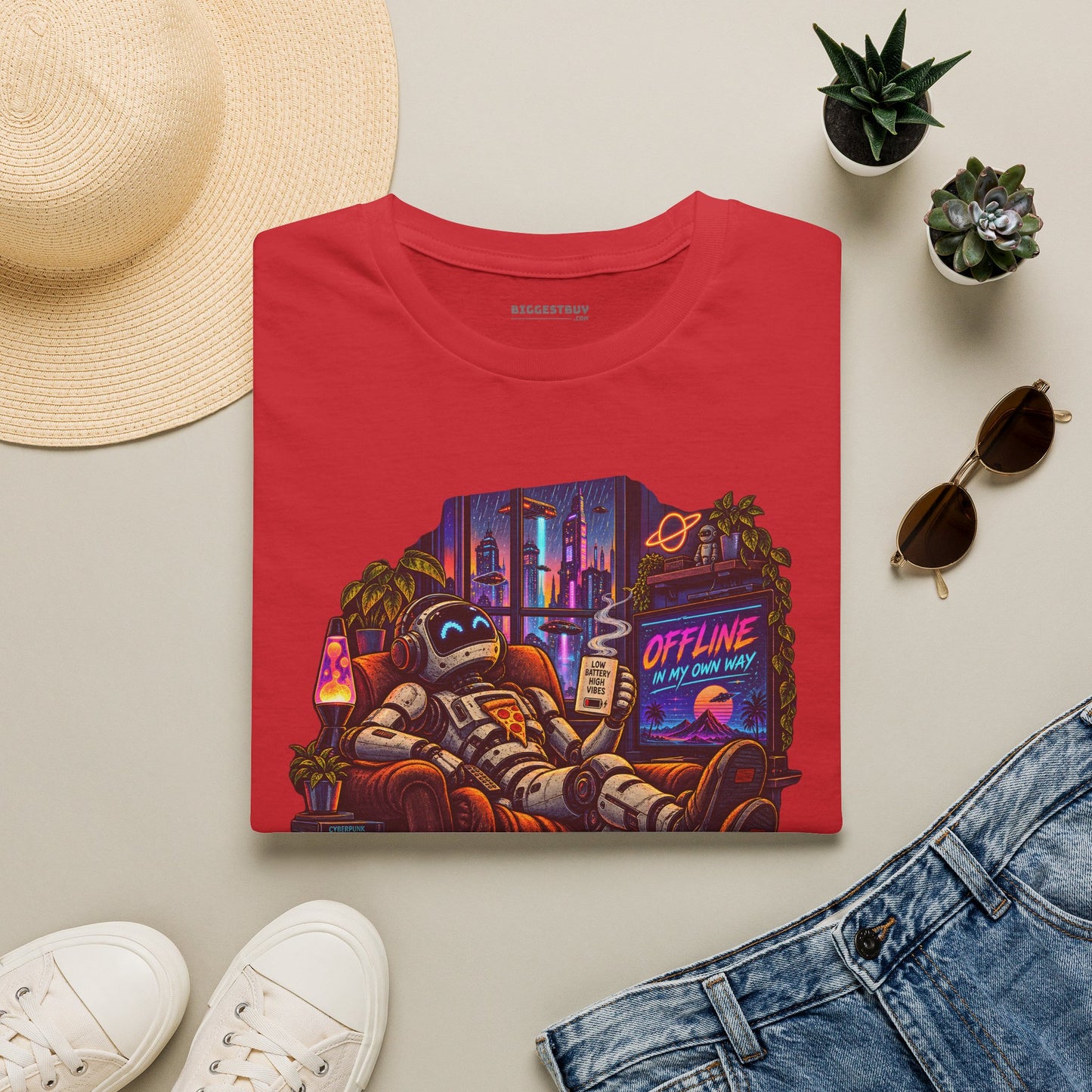 Offline Orbit - Softstyle T-Shirt