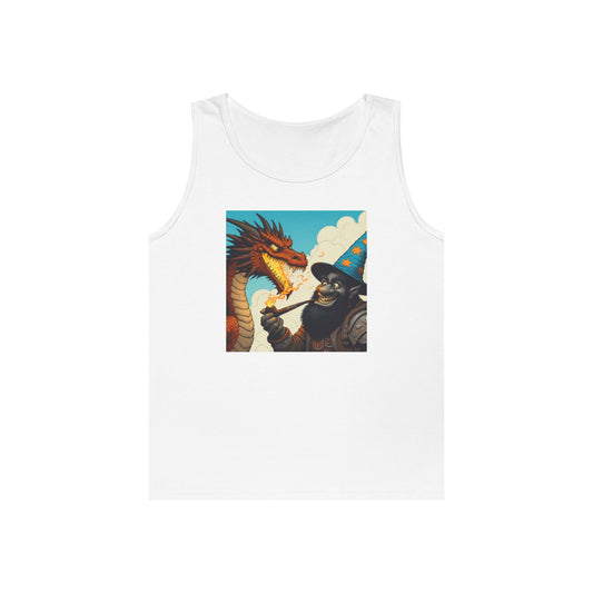 Linne | Unisex | Kraftig bomull | Drakeld fantasy | Trollformagi