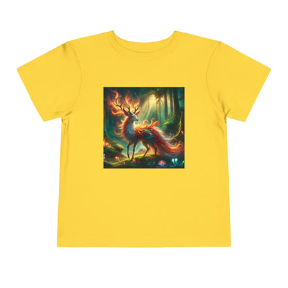 T-Shirt | Toddler Tee | Short Sleeve | Mystical Kirin | Forest Spirit Deer