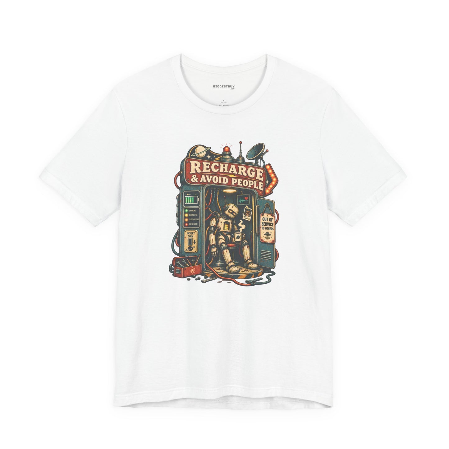 Social Recharge - Classic Jersey Tee