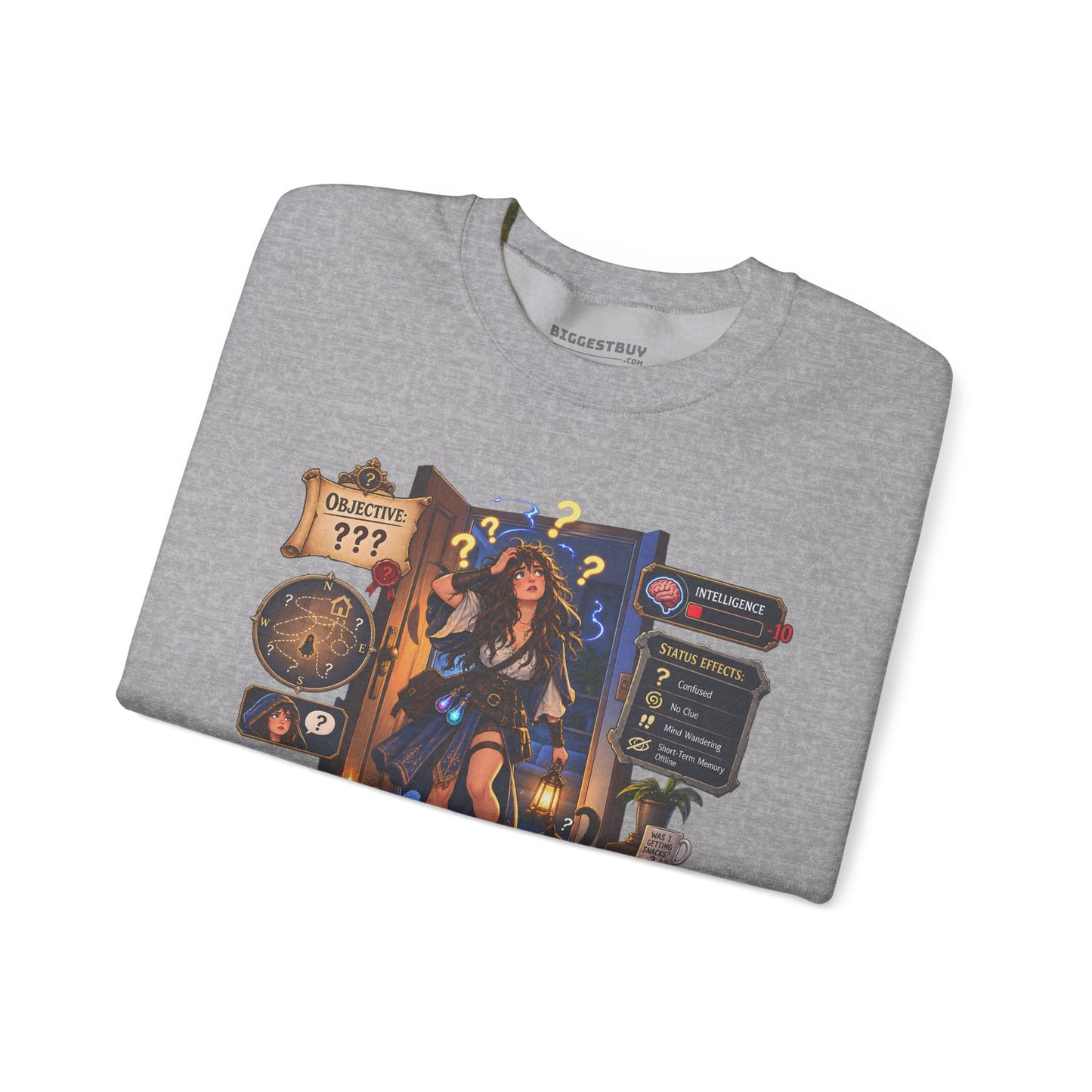 Quest Lost - Crewneck Sweatshirt