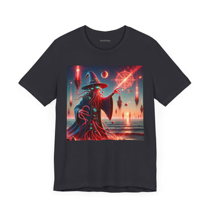 T-skjorte | Unisex | Jersey-T-skjorte | Kort erme | Kosmisk Skrekk | Illithid Trollmann