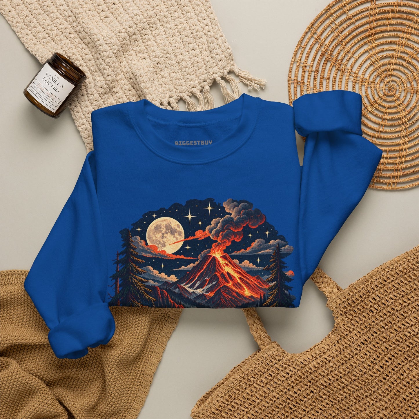 Volcanic Visions - Crewneck Sweatshirt