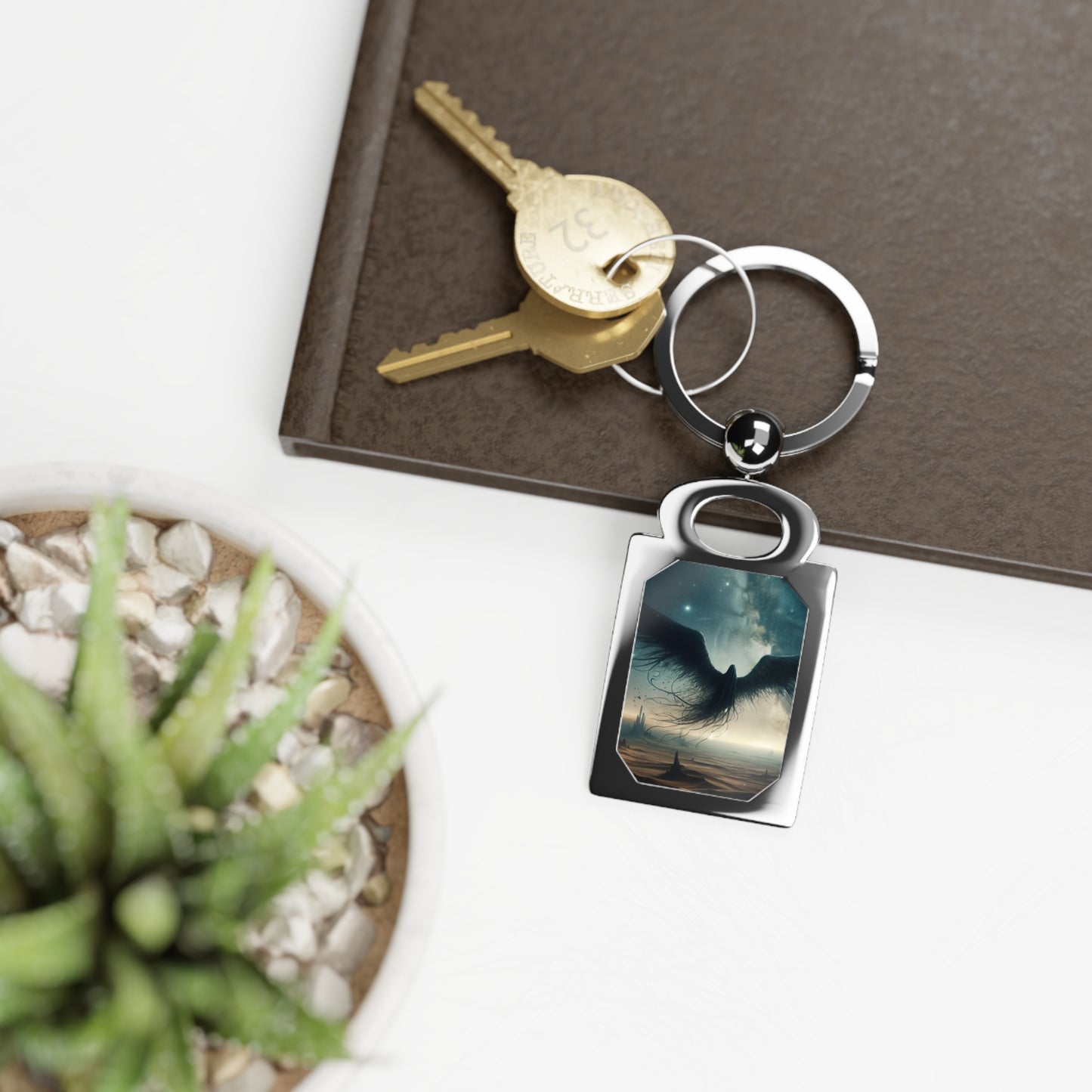 Rectangle Keychain