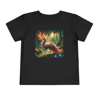 T-Shirt | Toddler Tee | Short Sleeve | Mystical Kirin | Forest Spirit Deer