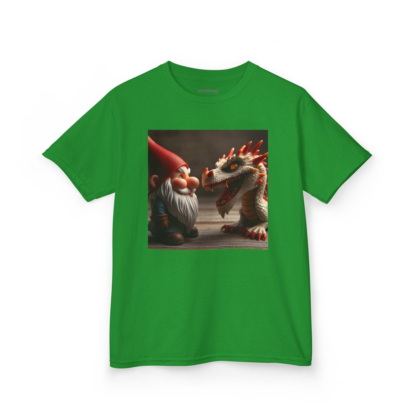 T-Shirt | Kaos Anak | Katun Tebal | Fiksi Mitos | Gnome dan Naga Timur