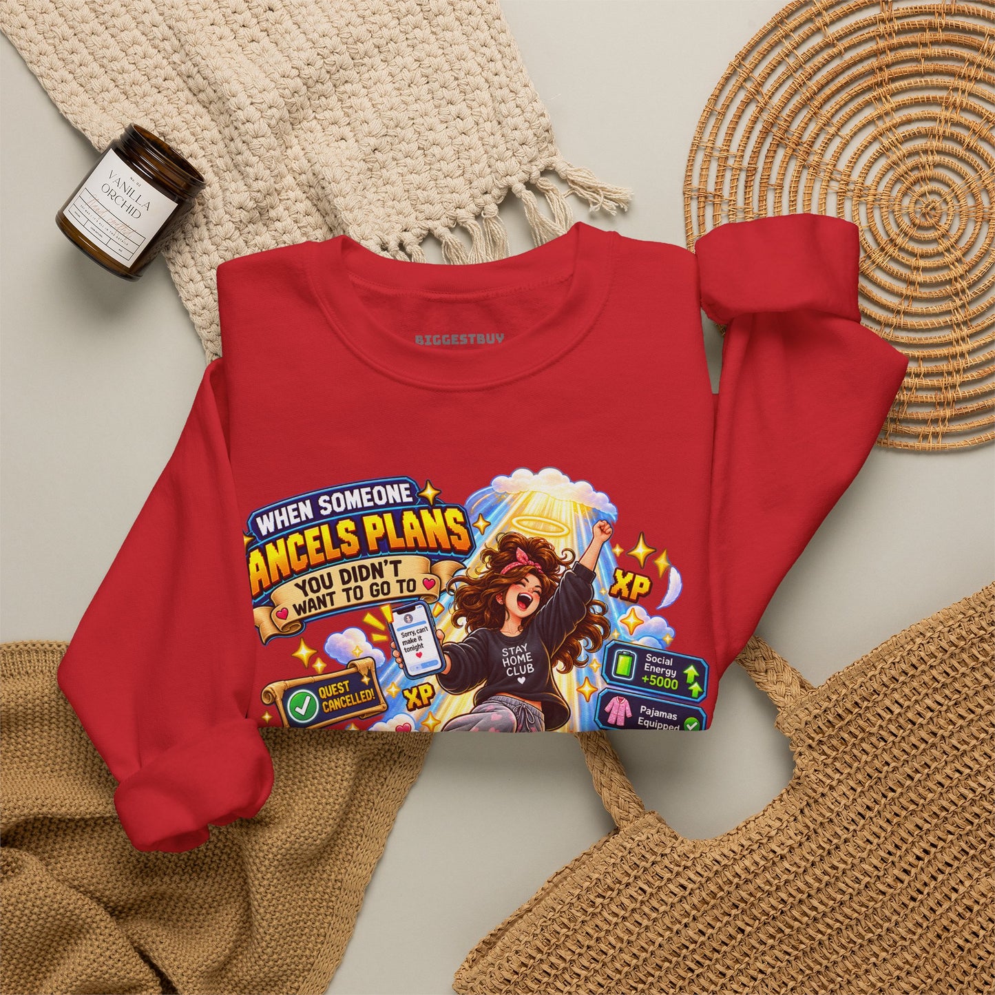 Pamphlet Punchline - Crewneck Sweatshirt