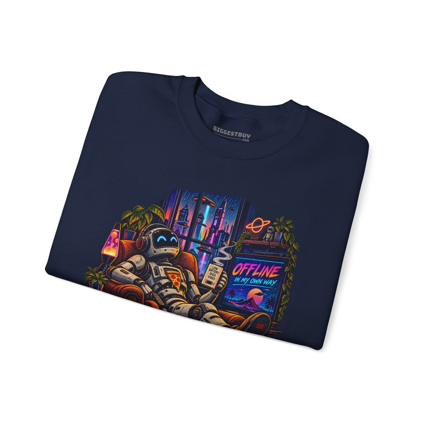 Offline Orbit - Crewneck Sweatshirt