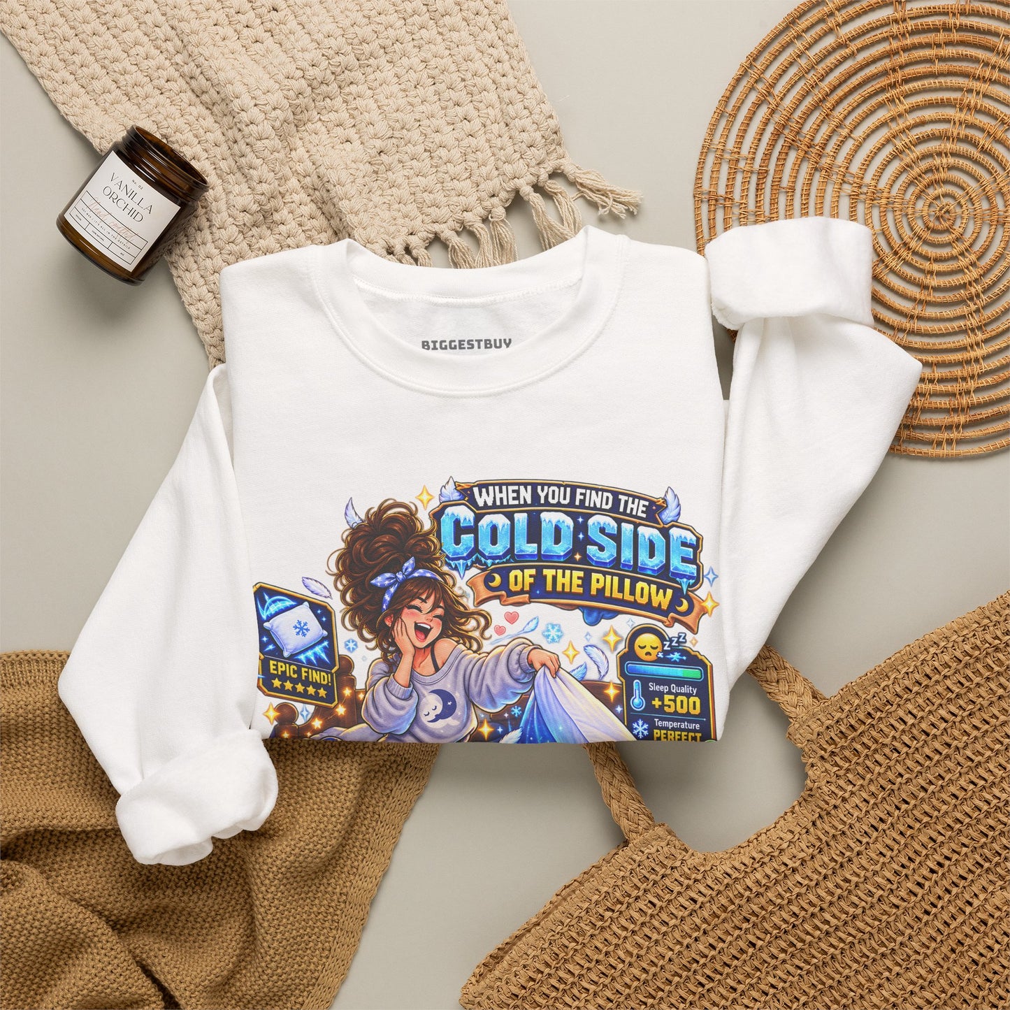 Pillow Party - Crewneck Sweatshirt