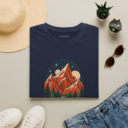 Mountain Maze - Softstyle T-Shirt