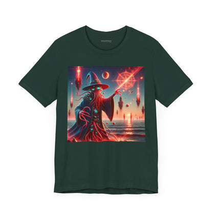 T-skjorte | Unisex | Jersey-T-skjorte | Kort erme | Kosmisk Skrekk | Illithid Trollmann