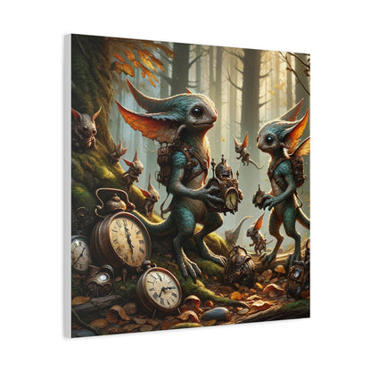 Canvas | Mat | Steampunk Feeën | Boswachters