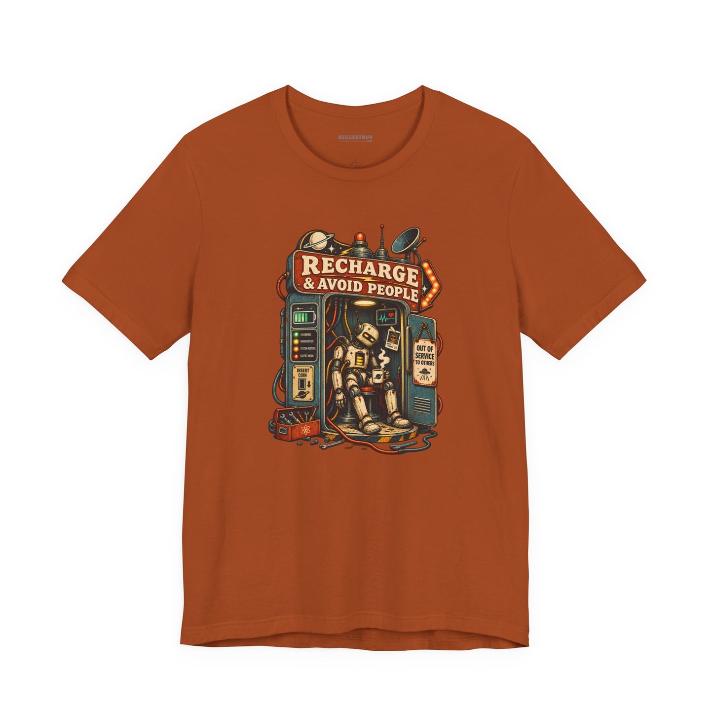 Social Recharge - Classic Jersey Tee