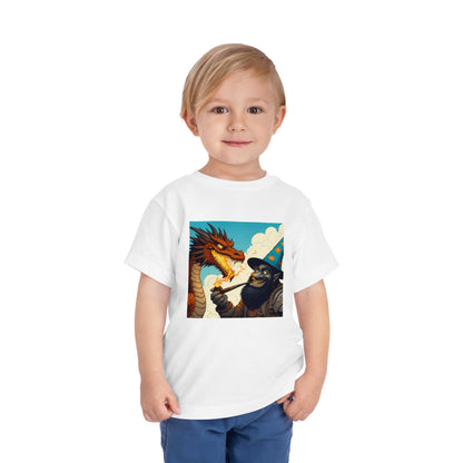 T-Shirt | Toddler Tee | Short Sleeve | High Fantasy | Dragon Duel | Goblin
