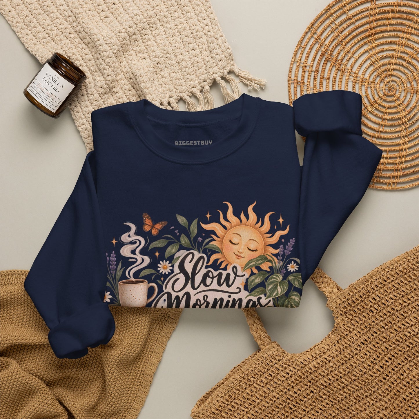 Sunrise Snuggles - Crewneck Sweatshirt
