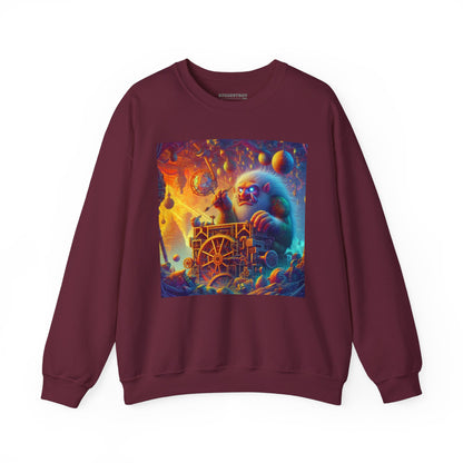 Bluza dresowa | Unisex | Okrągły dekolt | Gruba mieszanka | Mitologia Arktyczna | Mechanik Lodu
