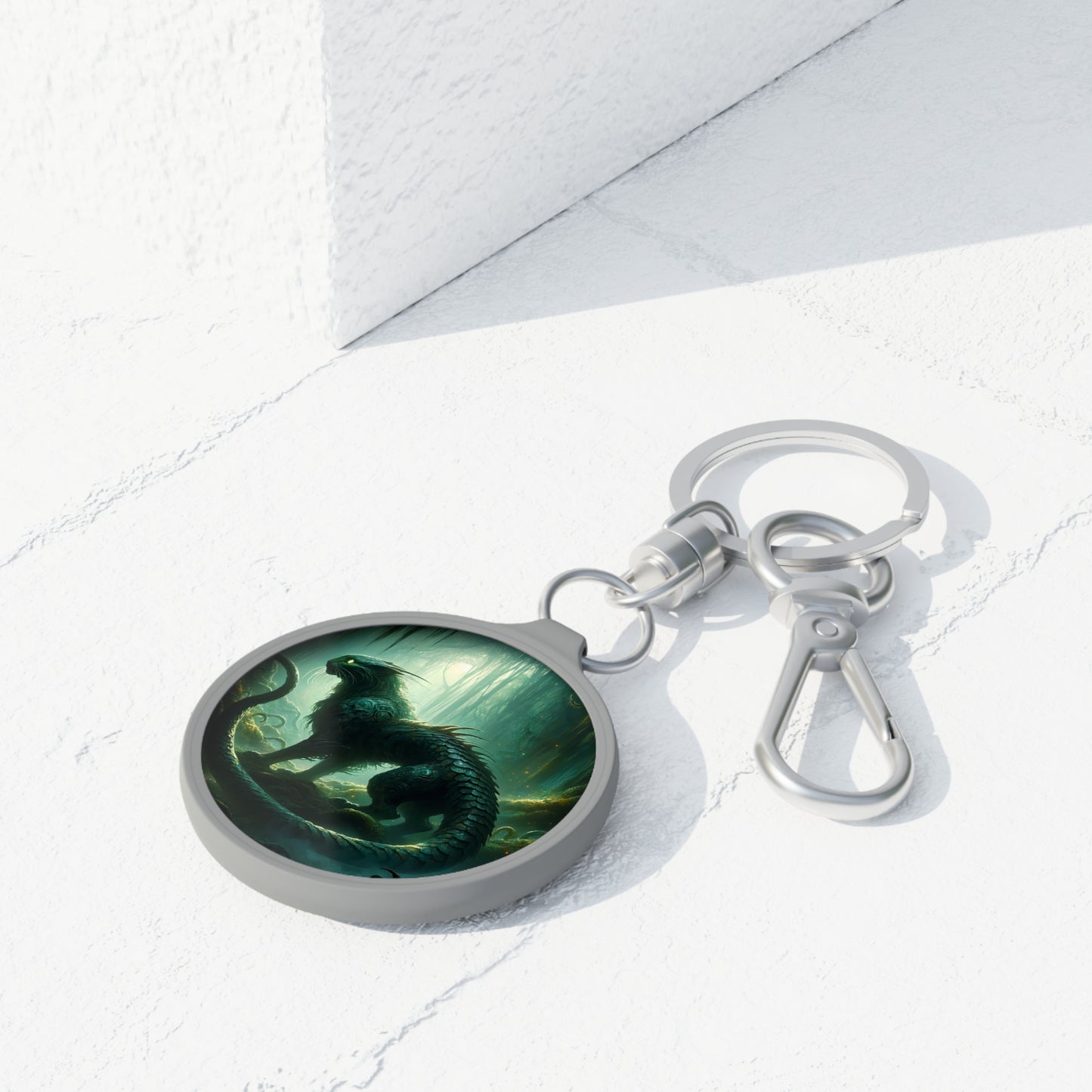 Round Keychain