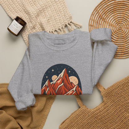 Mountain Maze - Crewneck Sweatshirt