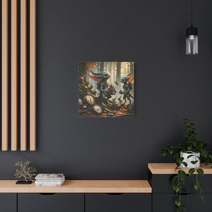 Canvas | Mat | Steampunk Feeën | Boswachters
