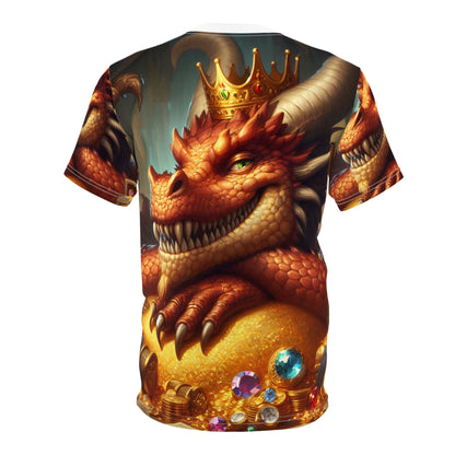 T-Shirt | Nadruk na całej powierzchni | T-shirt unisex | Nordycka Mitologia | Fafnir | Smok