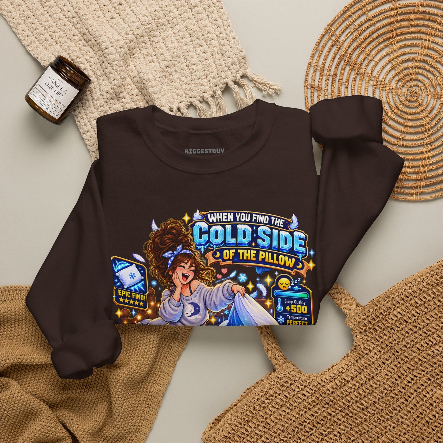 Pillow Party - Crewneck Sweatshirt