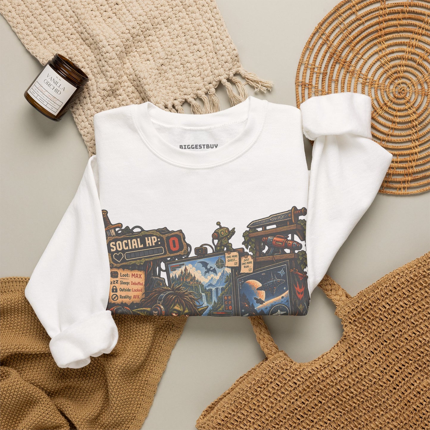 Social Zero - Crewneck Sweatshirt
